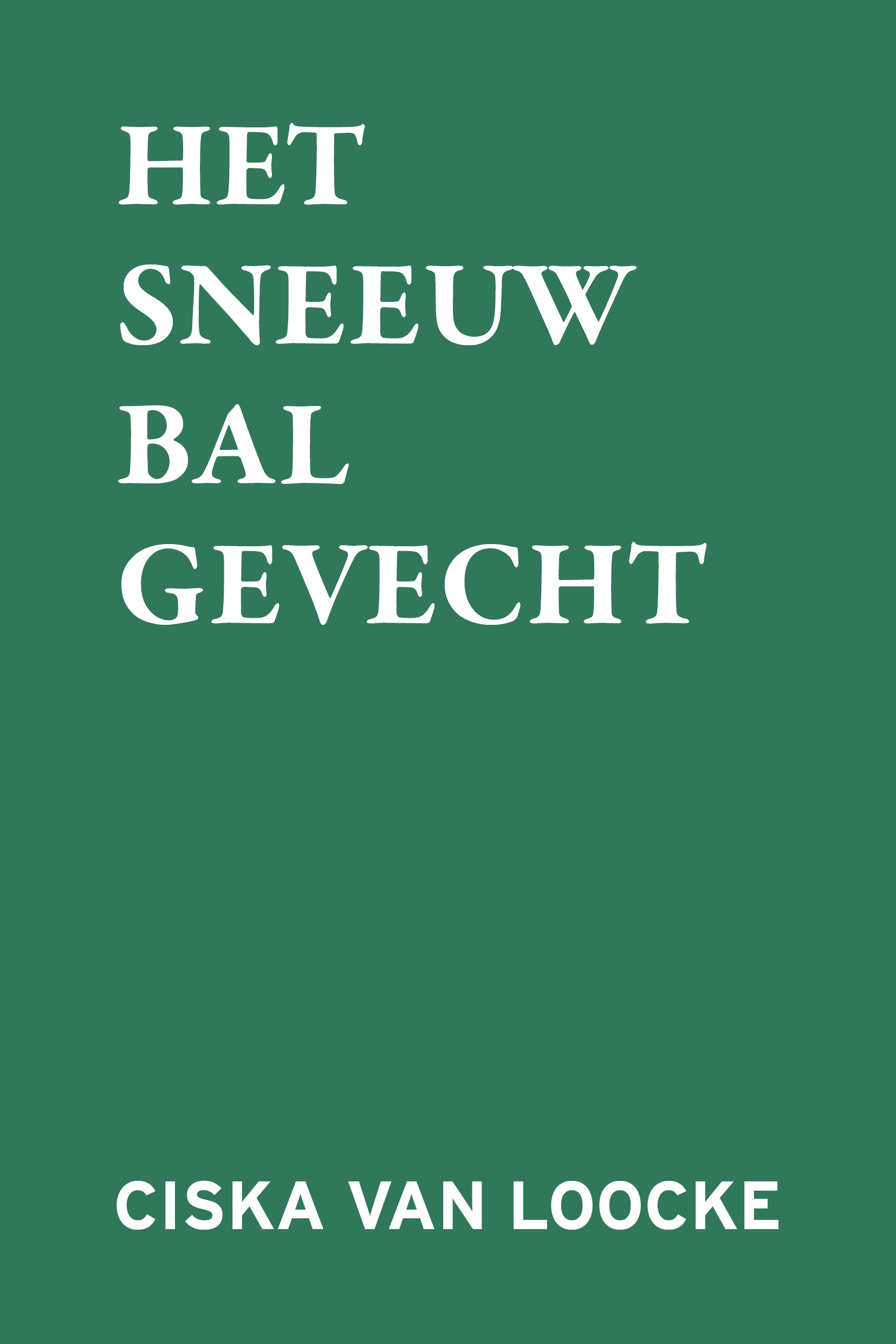 Het Sneeuwbalgevecht
